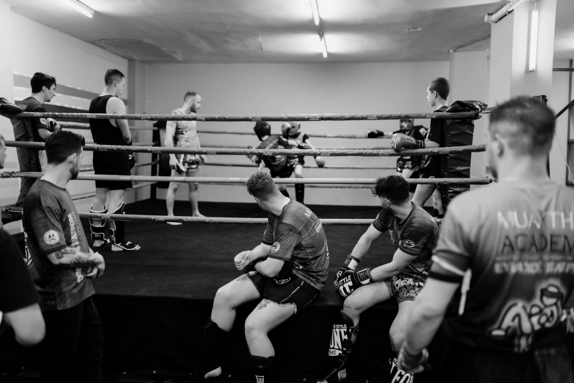 Η ομάδα του Εύμαχου Πατρών σε προπόνηση Muaythai